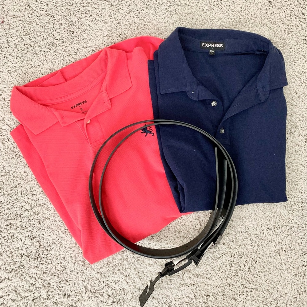 NWT Express Men’s Belt Bundle!
